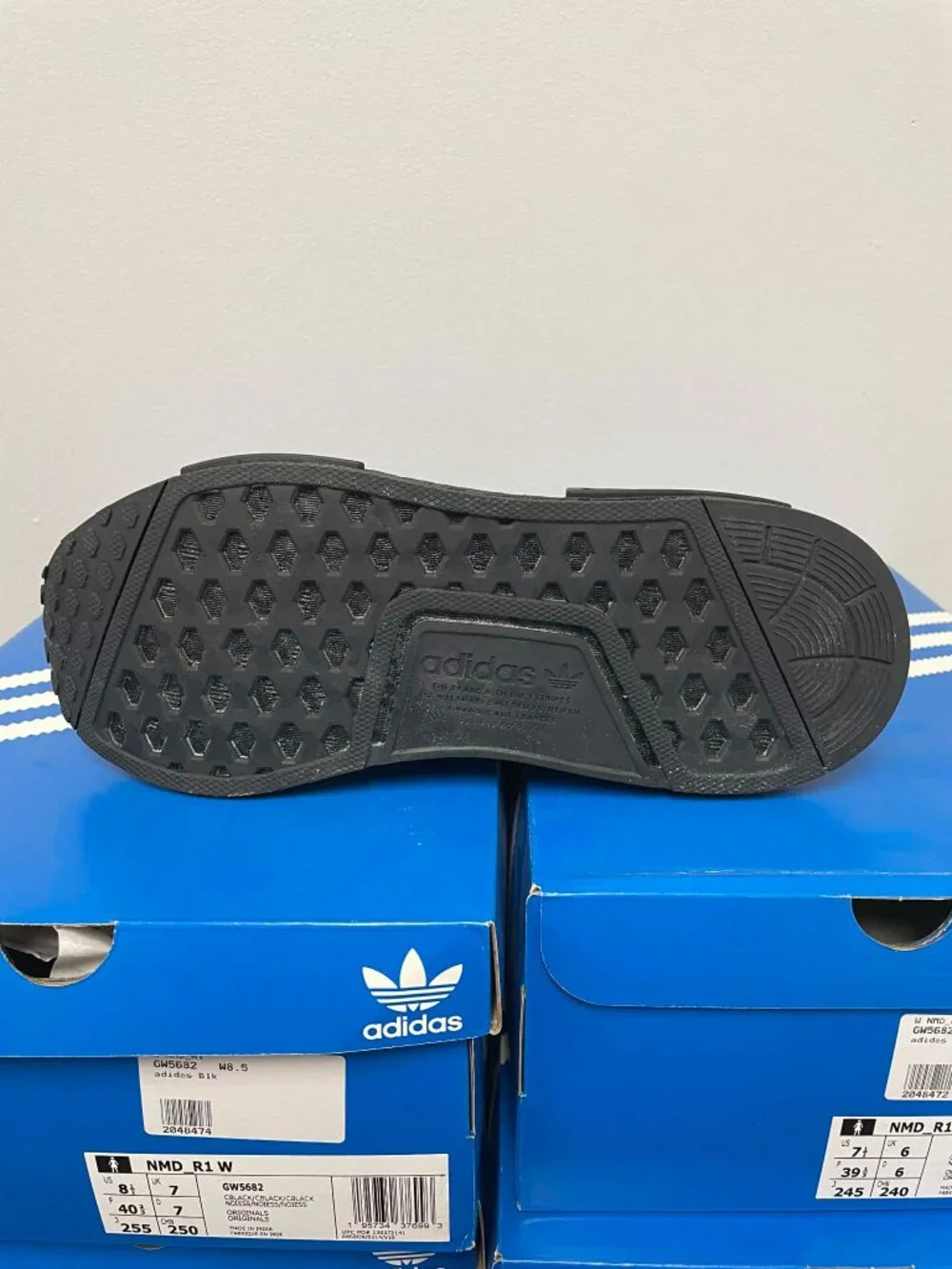 Women’s adidas Nmd_R1 Triple Black Velvet (GW5682)